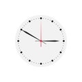 ÃÂ¡lock face concept. Clock Vector. Mechanical clock face. Vector illustration isolated on white background